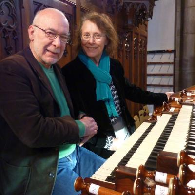 A l'orgue Merklin (HM avril 2018)
