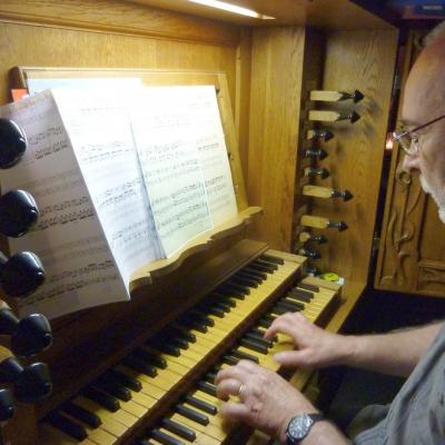 Daniel Pandolfo à l'orgue Koenig