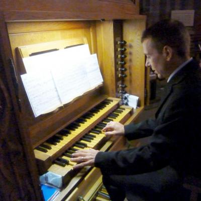 Marc Vonau à l'orgue de Chœur 5 11 mars 2018