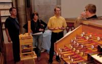 Console de l'orgue et maquette de démonstration