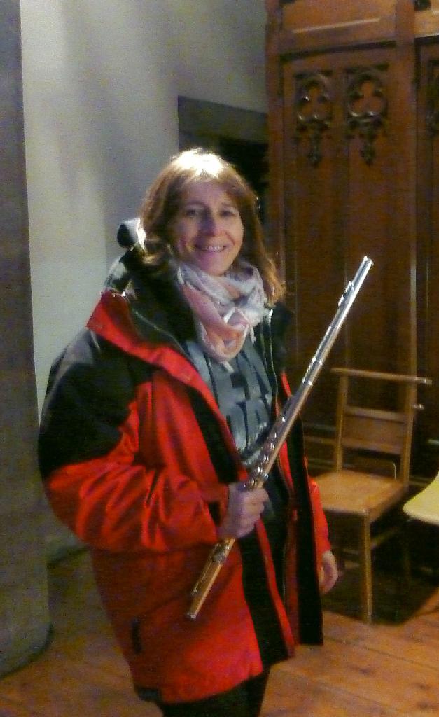 Pascale Vetter et sa flûte
