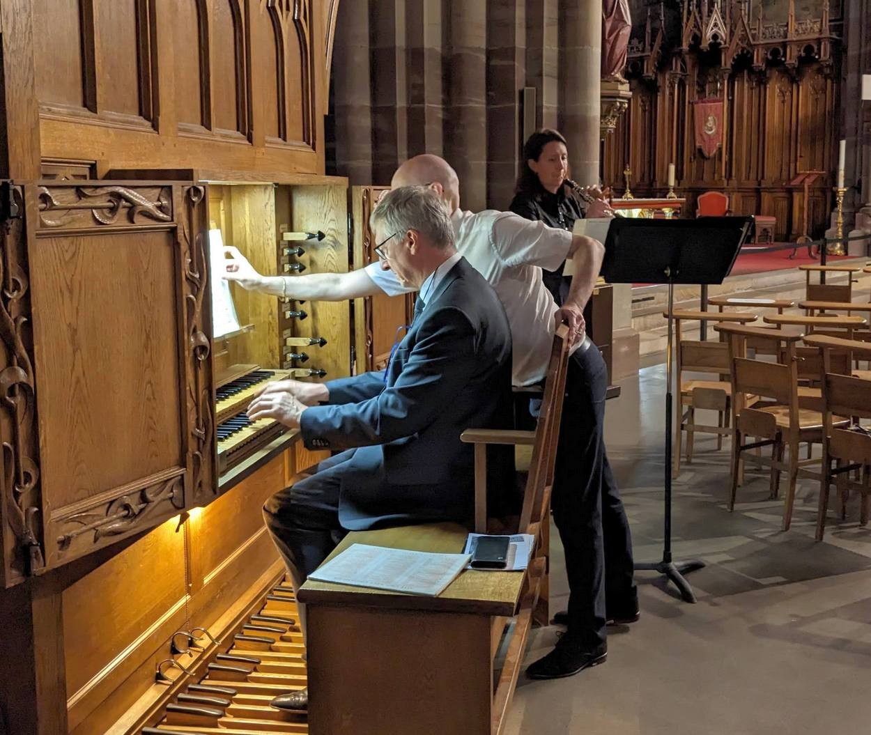Musique à l'orgue de chœur