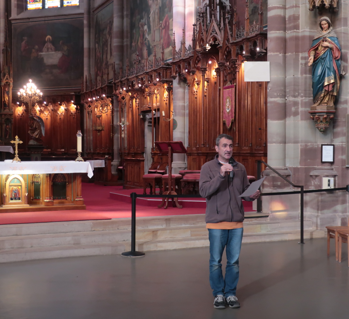Guillaume Blind à la présentation