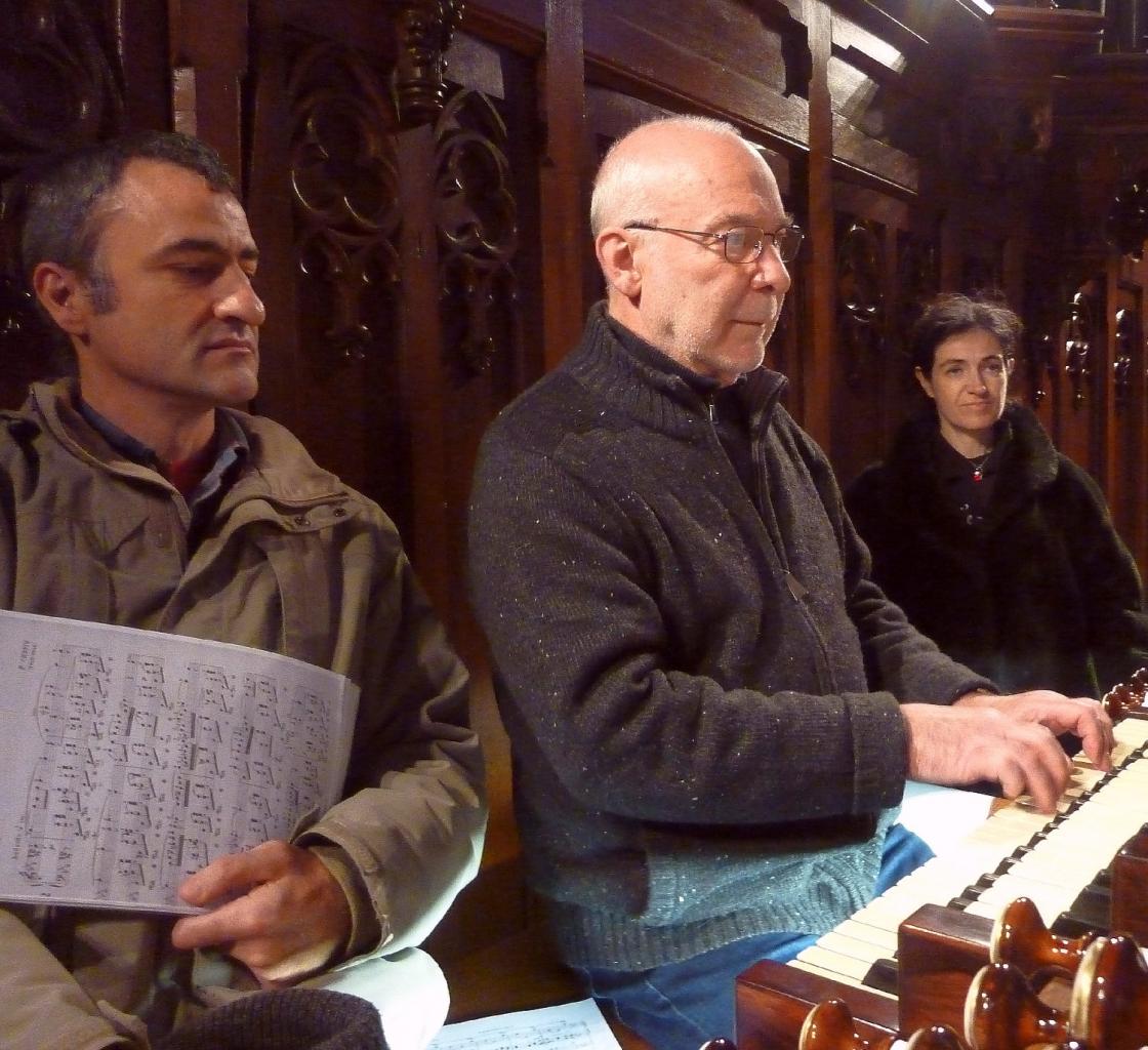 Trois organistes  (G. Blind, D. Pandolfo, E. Didier)