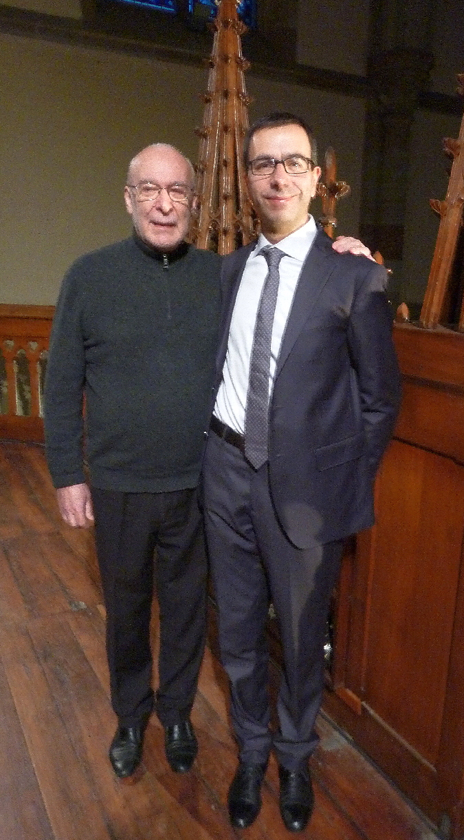 En marge du récital : L. Mengoni et D. Pandolfo