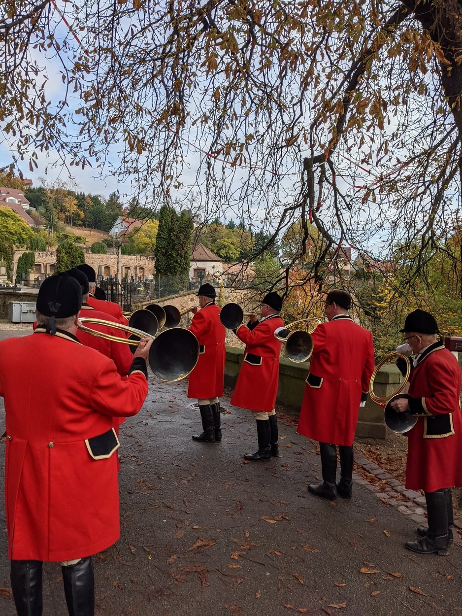 Avant la messe : Trompes de Mollkirch
