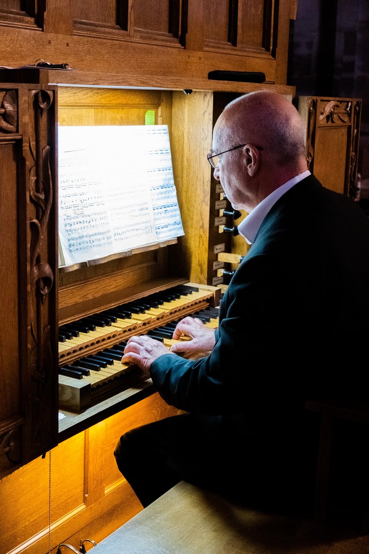 Daniel Pandolfo à l'orgue Koenig