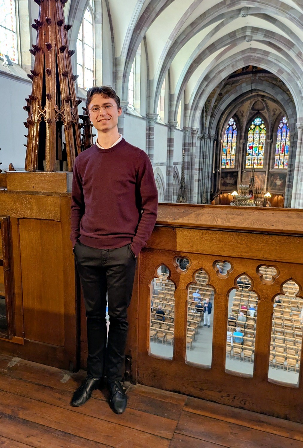 Martin Foisset : Dos au chœur