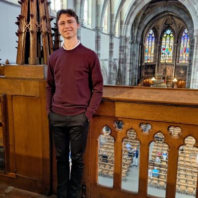 Martin Foisset : Dos au chœur