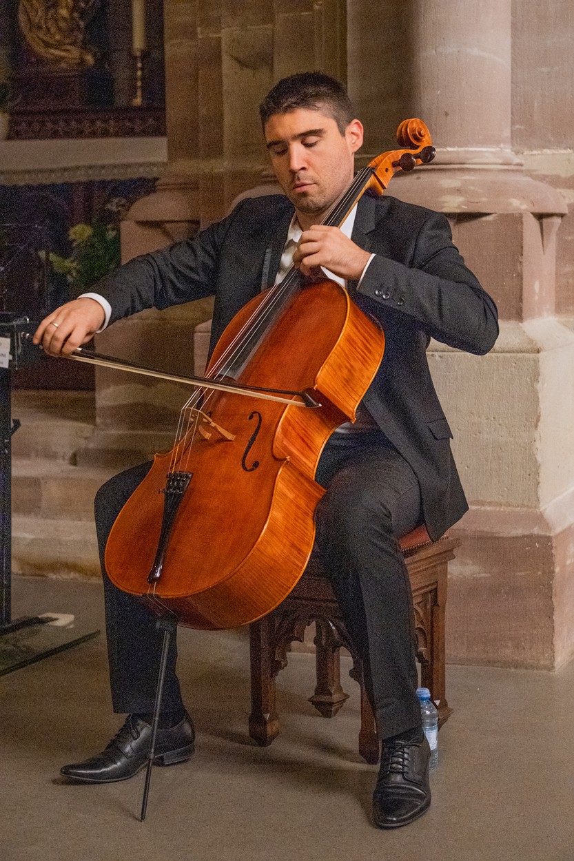 Fabrice Millischer au violoncelle